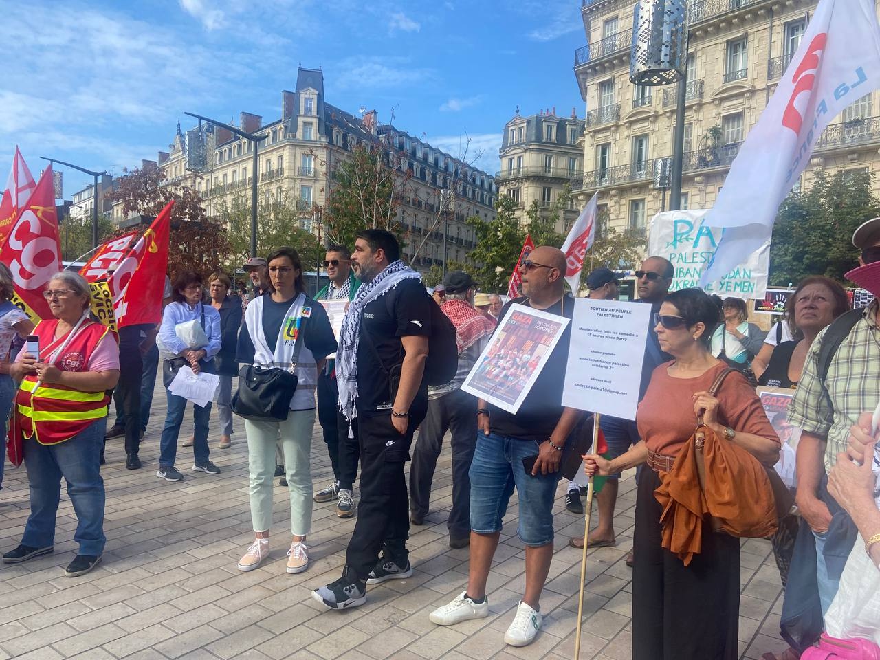 Intervention de LFI 21 à la manifestation du 21 septembre
