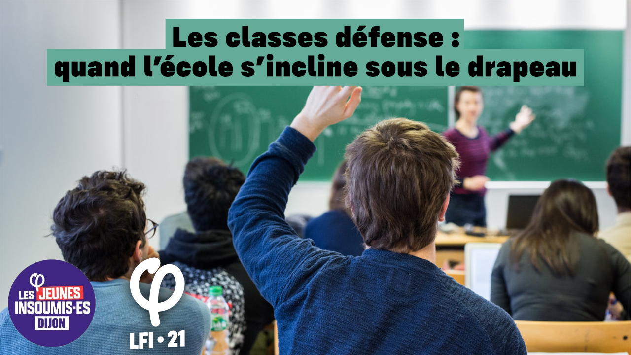 Les classes défense : quand l’école s’incline sous le drapeau