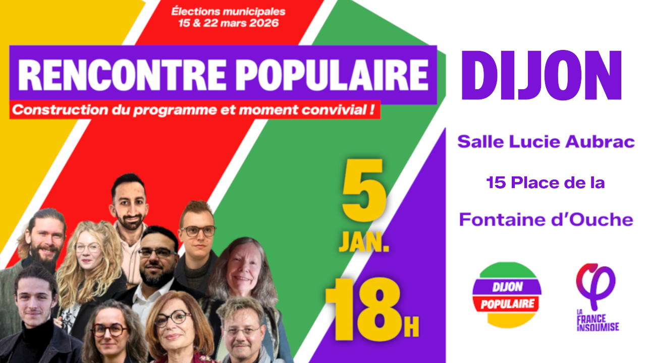 Rencontre populaire 5 janvier 2026