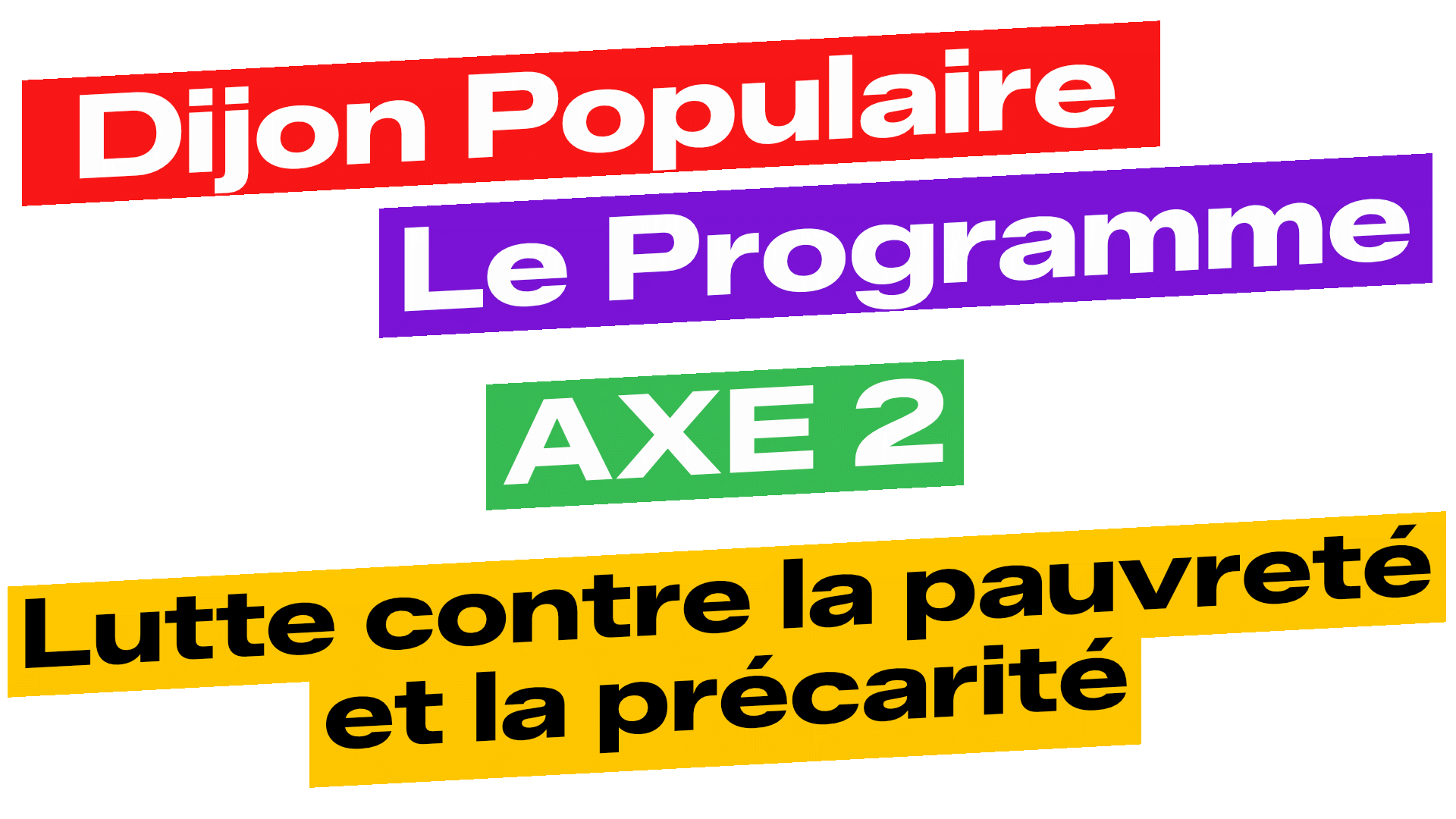 Programme Dijon Populaire – Axe 2 : Lute contre la pauvreté et la précarité